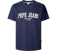 Pepe Jeans Camiseta Derril para Hombre, Azul (Azul Dulwich), L