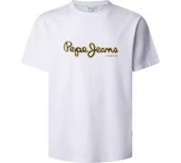 Pepe Jeans Camiseta Dorian para Hombre, Color Blanco (Blanco), Talla XL, Blanco (Blanco), XL