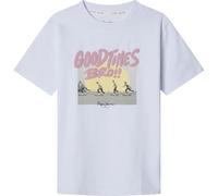 Pepe Jeans Camiseta Frankie para niño, Blanco (Blanco), 10 años