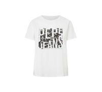 Pepe Jeans Camiseta 'GLORIA' negro / blanco S negro / blanco