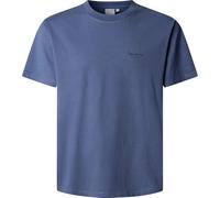Pepe Jeans Camiseta Jacko para Hombre, Azul (Azul Marino Lavado), L