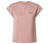 Pepe Jeans Camiseta Lorena para Mujer, Rosa (Rosa Lavado), Talla XL, Rosa (Rosa Lavado), XL