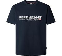 Pepe Jeans Matthew tee Camiseta, Azul (Dulwich Blue), M para Hombre