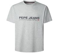 Pepe Jeans Camiseta Matthew tee para Hombre, Gris (Gris Claro Jaspeado), XXL, Gris (Light Grey Marl), XXL