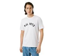 Pepe Jeans Camiseta Maverick tee para Hombre, Color Blanco (Blanco), Talla L, Blanco (Blanco), L