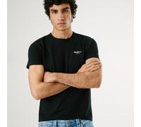 Pepe Jeans Original Basic 3 N Camisetas, Negro (Black), L para Hombre