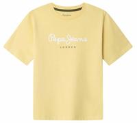 Pepe Jeans New Art Camiseta, Amarillo (Amarillo Suave), 10 años para Niños