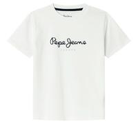 Pepe Jeans New Art Camiseta, Blanco (Blanco), 10 años para Niños