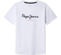 Pepe Jeans Camiseta New Art para niño, Color Blanco (Blanco), 8, Blanco (Blanco), 8 años