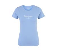 Pepe Jeans Camiseta 'New Virginia' azul claro / blanco S azul claro / blanco