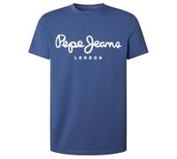 Pepe Jeans Camiseta Original Stretch N para Hombre, Azul (Támesis), Talla M, Azul (Támesis), M