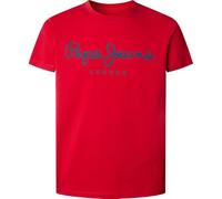 Pepe Jeans Camiseta Original Stretch N para Hombre, Color Rojo (Rugby Red), Talla M, Rojo (Rojo Rugby), M