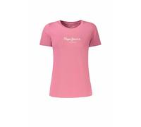 Pepe Jeans Camiseta para Mujer New Virginia SS N, Rosa Pizarra, S, Rosa Pizarra, S