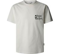Pepe Jeans Camiseta Pierce para Hombre, Blanco, S