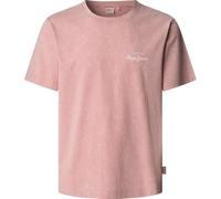 Pepe Jeans Camiseta Terell para Hombre, Color Rosa (Rosa Ceniza), Talla L, Rosa (Rosa Ceniza), L