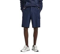 Pepe Jeans Cargo Performance Shorts 1 para Hombre, Azul (Dulwich Blue), 34W