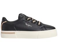 Pepe Jeans Carla Basic W - Tenis para Mujer, Color Negro (Negro), Talla 38