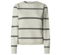 Pepe Jeans Carmela Stripe Camiseta, Beige (Blanco Crudo), L para Mujer