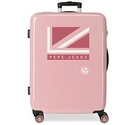 Pepe Jeans Carol, Equipaje Maletas Niñas, Rosa (Pink), Talla Unica