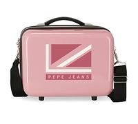 Pepe Jeans Carol Neceser Adaptable Rosa 29x21x15 cms Rígido ABS 9,14L 0,6 kgs