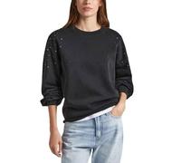 Pepe Jeans Caroline Sweatshirt, Negro (Black), S para Mujer