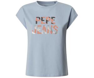 Pepe Jeans Catalina Camiseta, Azul (Stormy Sea Blue), S para Mujer