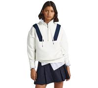 Pepe Jeans Celia Sweatshirt, Blanco (Mousse), XS para Mujer
