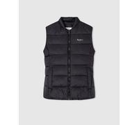 Pepe Jeans Chaleco de niña SIMONE VEST. Negro 12 Años
