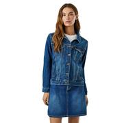 Pepe Jeans Chaqueta regular para mujer, color azul (Denim-4A0), L, Azul (Denim-4A0), L