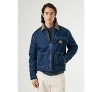 PEPE JEANS Chaqueta vaquera estilo Workwear. Color Azul Oscuro