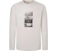 Pepe Jeans Charlie T-Shirt, Beige (Chalk White), L para Hombre