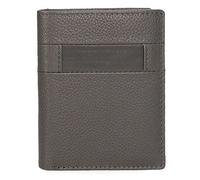 Pepe Jeans Checkbox Cartera Vertical con Monedero Gris 8,5x10,5x1 cms Piel