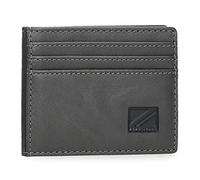 Pepe Jeans Chief Tarjetero Gris 9,5x7,5 cms Piel