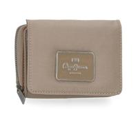 Pepe Jeans Christine Billetero con Monedero Beige 10x8x3 cms Poliéster con Detalles en Piel Sintética by Joumma Bags