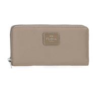 Pepe Jeans Christine Cartera Beige 19,5x10x2 cms Poliéster con Detalles en Piel Sintética by Joumma Bags