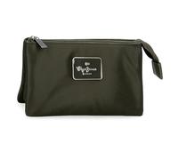 Pepe Jeans Christine, Neceser, bandoleras, organizar, Varios Compartimento, Fabricada en Poliéster y Detalles de Piel sintética. De Joumma Bags