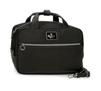 Pepe Jeans Christine Neceser Negro 31x21x15 cms Poliéster con Detalles en Piel Sintética by Joumma Bags