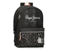 Pepe Jeans Cintia Mochila para portátil 15,6" Negro 31x44x15 cms Poliéster 20,46L by Joumma Bags