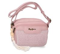 Pepe Jeans Clara Bandolera Rosa 21x15x6 cms Poliéster y PU by Joumma Bags
