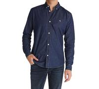 Pepe Jeans Classic Slim Shirt Camisa, Azul (Denim-6c2), L para Hombre