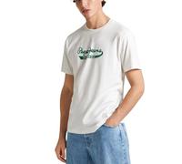 Pepe Jeans Claude Camiseta para Hombre, Blanco (Off White), S