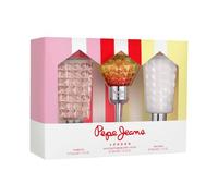 Pepe Jeans Cocktail Edition Para Ella Estuche Regalo Perfumes de Mujer Pack de 3 Piezas Eau de Toilette 30ml, Body Lotion 50ml y Shower Gel 50ml Set Fragancia Floral, Afrutada y Tropical
