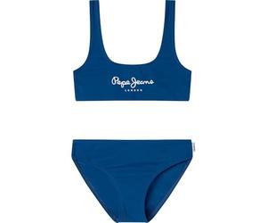 Pepe Jeans Conjunto de Bikini Pepe SC para niña, Azul (Azul Real), 6 años