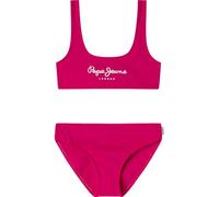 Pepe Jeans Conjunto de Bikini Pepe SC para niña, Rosa (Fucsia), 8 años