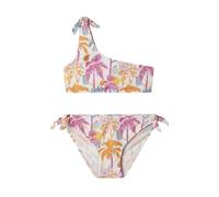 Pepe Jeans Conjunto de Bikini Tropical ASY para niña, Color Rosa (Fucsia Profundo), Talla 14