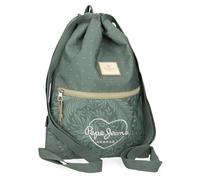 Pepe Jeans Coralie mochila, Verde, 35x46 cms