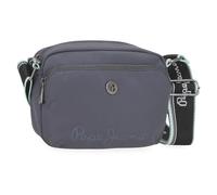Pepe Jeans Corin Bandolera Gris 21x14x5 cms Poliéster y PU by Joumma Bags