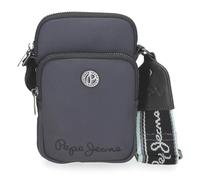 Pepe Jeans Corin Bandolera Portamóvil Gris 11x17,5x4 cms Poliéster y PU 0,77L by Joumma Bags