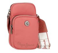 Pepe Jeans Corin Bandolera Portamóvil Rosa 11x17,5x4 cms Poliéster y PU by Joumma Bags