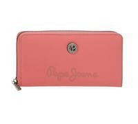 Pepe Jeans Corin Billetero con Tarjetero Rosa 19,5x10x2 cms Poliéster y PU by Joumma Bags